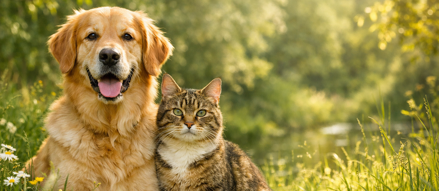 Bannière Rémi Picture – Chien et Chat en nature